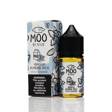 Moo E-Liquids TFN Salt Nic - Vanilla Almond Milk - 30ml