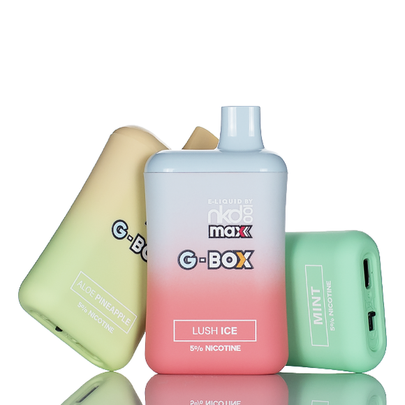 NKD100 G-Box Max 5500 Puffs Disposable Vape - 12ML (DISCONTINUED)