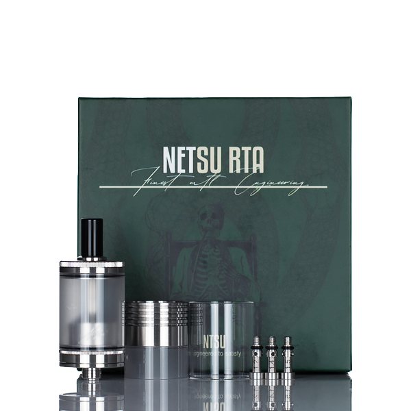 Ghost Bus Club NETSU 22mm MTL RTA | Rebuildable Tank Atomizer Ghost Bus Club NETSU 22mm MTL RTA | Rebuildable Tank Atomizer