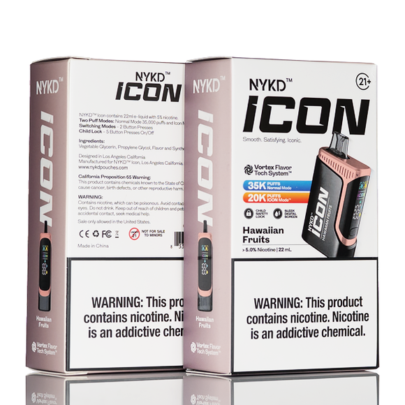 NYKD Icon 35k 35000 Puffs Disposable Vape - 22mL