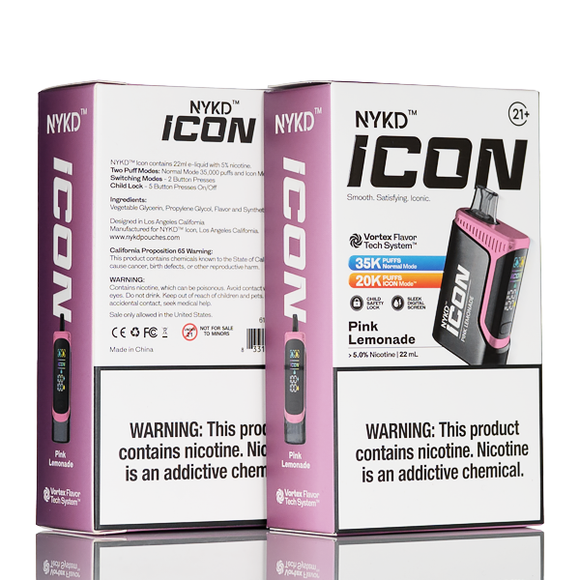 NYKD Icon 35k 35000 Puffs Disposable Vape - 22mL