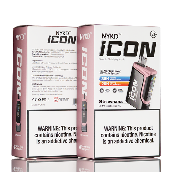 NYKD Icon 35k 35000 Puffs Disposable Vape - 22mL