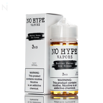 No Hype Vapors - Butter Pecan Ice Cream - 100mL