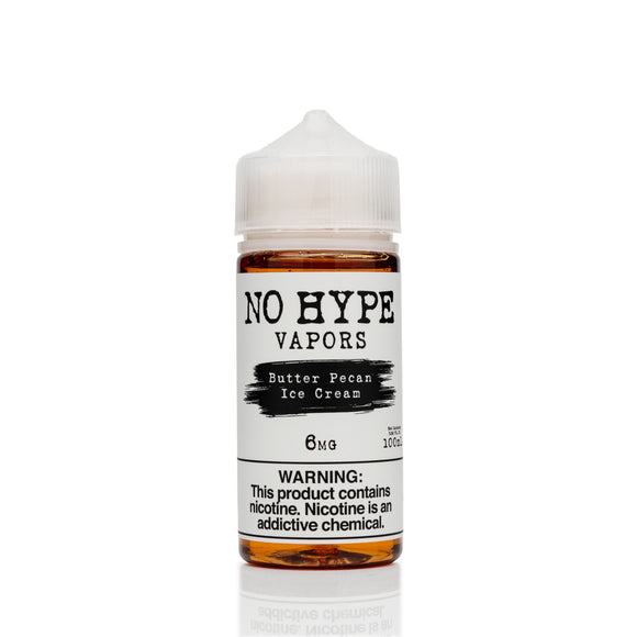No Hype Vapors - Butter Pecan Ice Cream - 100mL