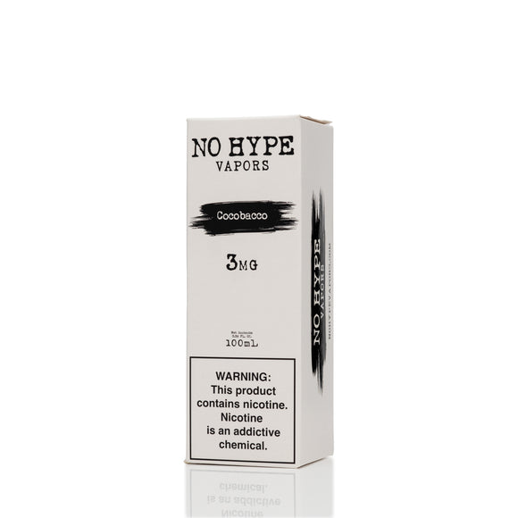 No Hype Vapors E-Liquid - Cocobacco - 100mL