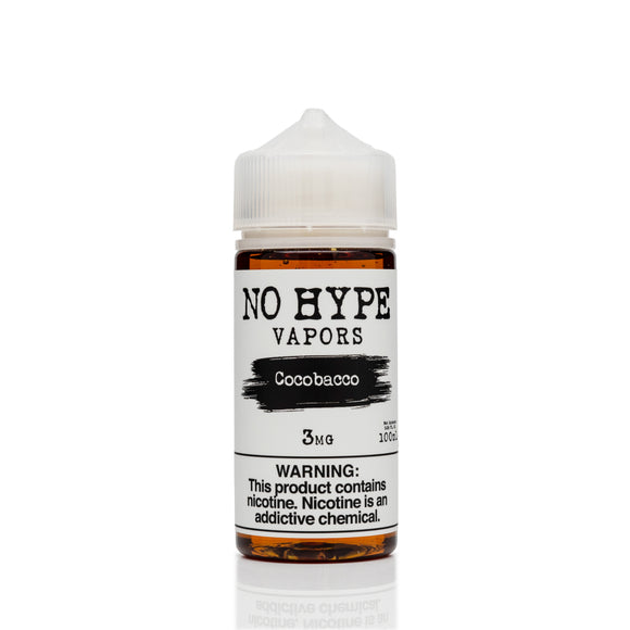 No Hype Vapors E-Liquid - Cocobacco - 100mL