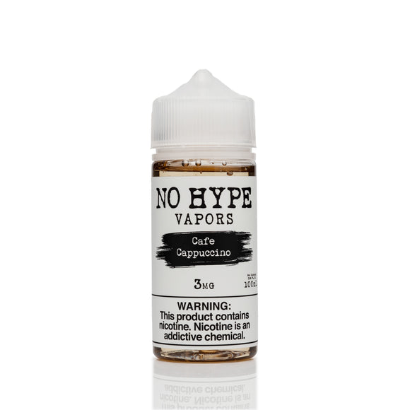 No Hype Vapors - Cafe Cappuccino - 100mL