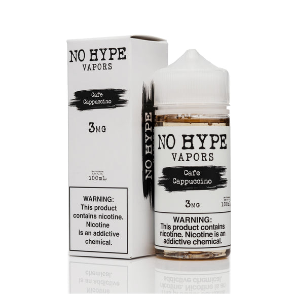 No Hype Vapors - Cafe Cappuccino - 100mL