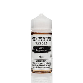 No Hype Vapors - Cafe Cappuccino - 100mL