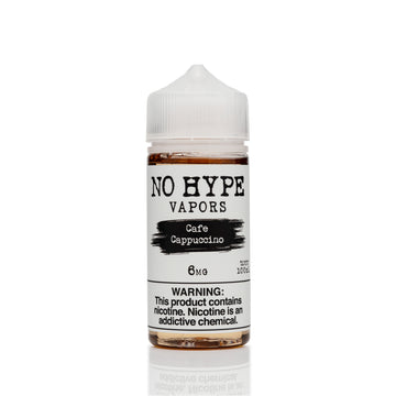 No Hype Vapors - Cafe Cappuccino - 100mL