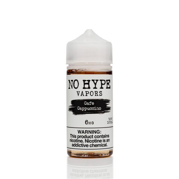 No Hype Vapors - Cafe Cappuccino - 100mL