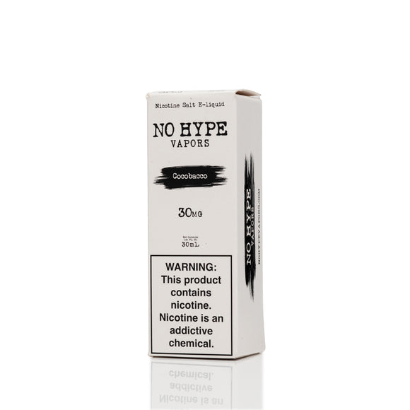 No Hype Vapors Salt Nic E-Liquid - Cocobacco - 30mL