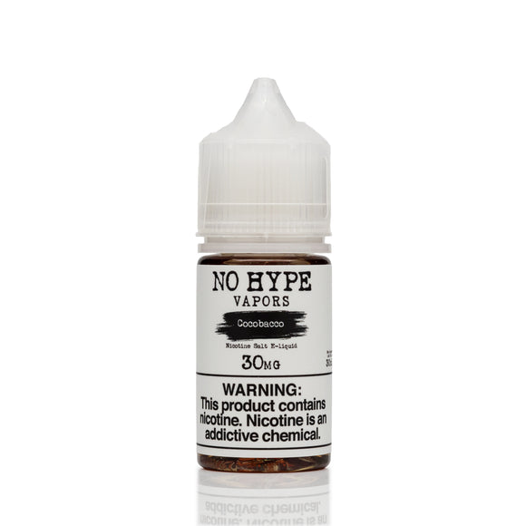 No Hype Vapors Salt Nic E-Liquid - Cocobacco - 30mL