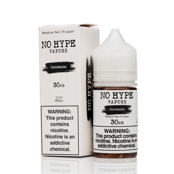 No Hype Vapors Salt Nic E-Liquid - Cocobacco - 30mL