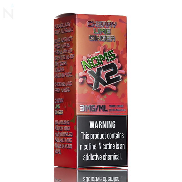 NOMS X2 - Cherry Lime Ginger - 120mL