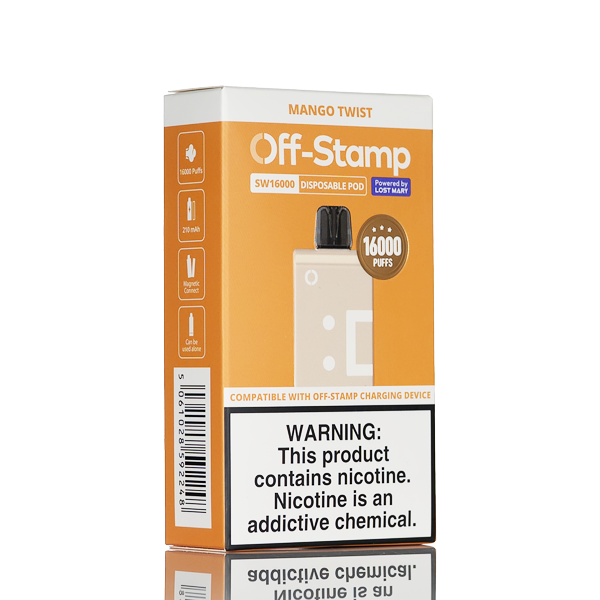 Off-Stamp SW16K 16000 Puff Disposable Pod - 17mL | 5% Salt Off-Stamp SW16K 16000 Puff Disposable Pod - 17mL | 5% Salt