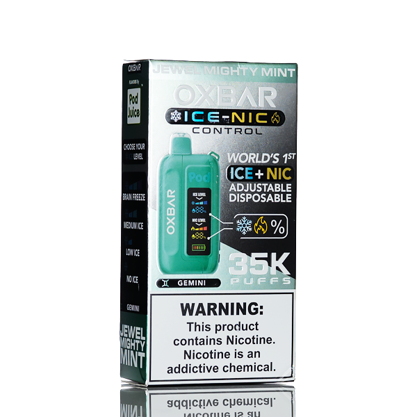 OXBAR X Pod Juice Ice-Nic Control 35K Puffs Disposable Vape