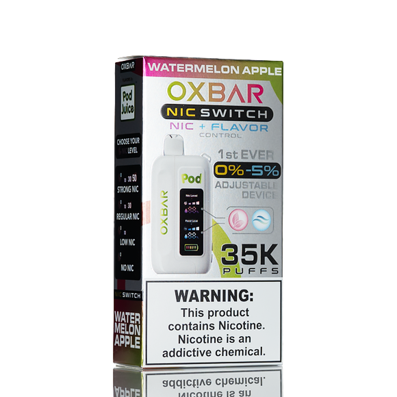 OXBAR X Pod Juice Nic Switch 35K Puffs Disposable Vape