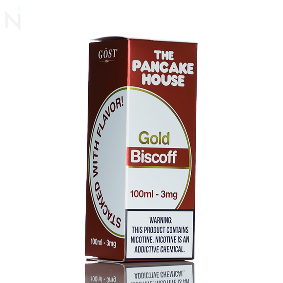 Pancake House E-Liquid - Gold Biscoff - 100ml