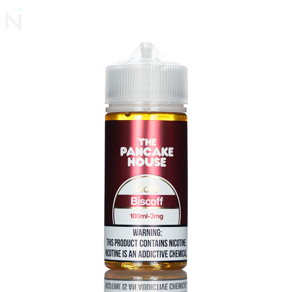 Pancake House E-Liquid - Gold Biscoff - 100ml