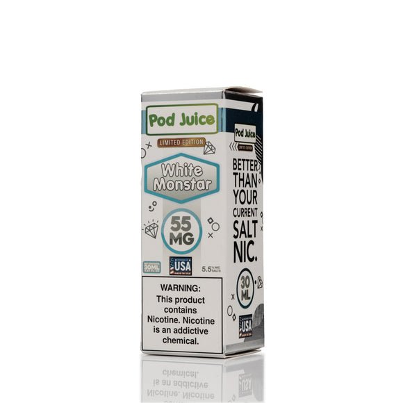 Pod Juice Salt - White Monstar - 30ml