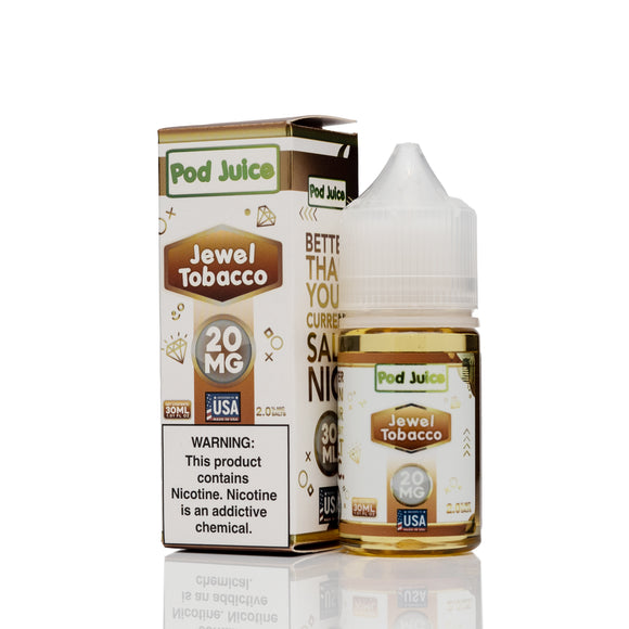 Pod Juice Salt - Jewel Tobacco - 30ml