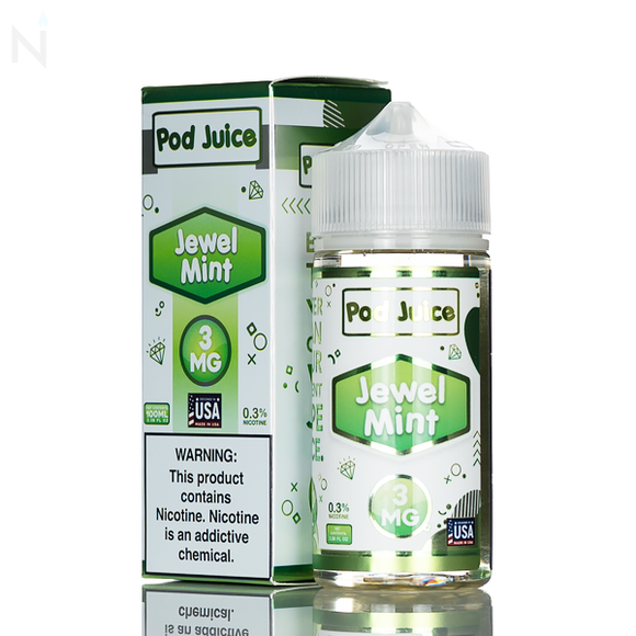 Pod Juice E-Liquid - Jewel Mint - 100ml