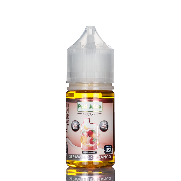 Pod Juice Salt PJ5000 - Strawberry Mango - 30ml