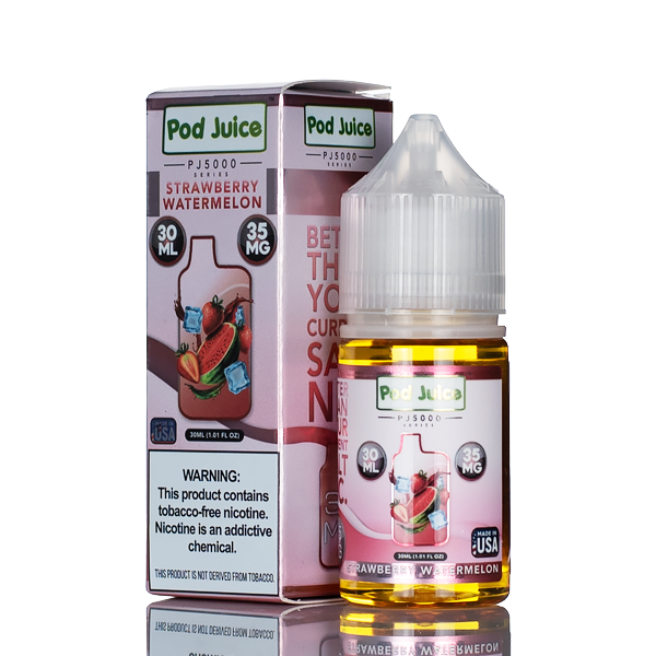 Pod Juice Salt PJ5000 - Strawberry Watermelon - 30ml