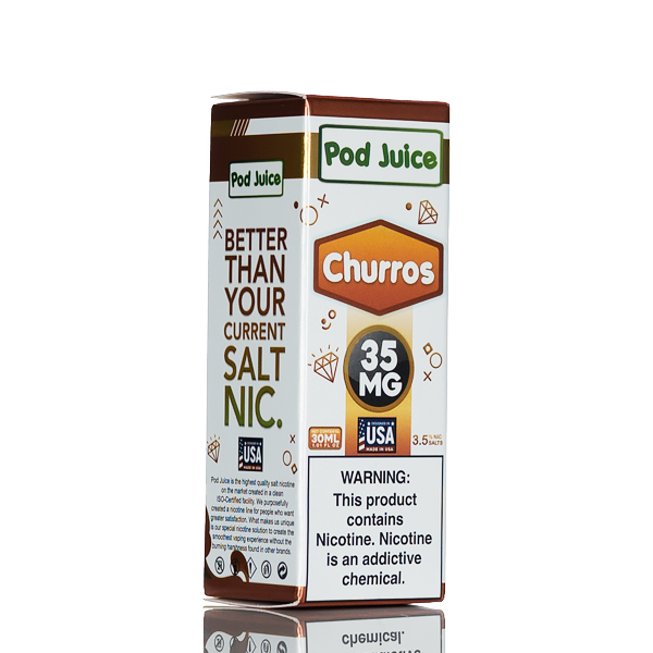 churro vape juice Pod Juice Salt - Churros - 30ml