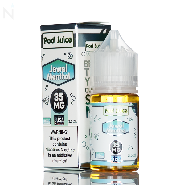 pure menthol vape juice Pod Salt - Jewel Flavour:Pink Bomb Ice tobaccocino How Long Does a