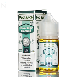 Pod Juice Salt - Jewel Mint Emerald - 30ml