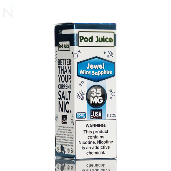 Pod Juice Salt - Jewel Mint Sapphire - 30ml