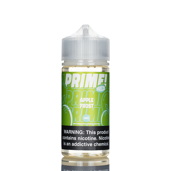 Prime E-Liquids - Apple Frost - 100ml | Fruity Ice Vape Juice Prime E-Liquids - Apple Frost - 100ml | Fruity Ice Vape Juice