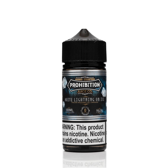 Prohibition E Liquid - White Lightning on Ice - 100ml