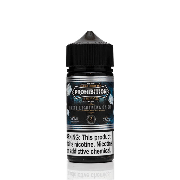 Prohibition E Liquid - White Lightning on Ice - 100ml