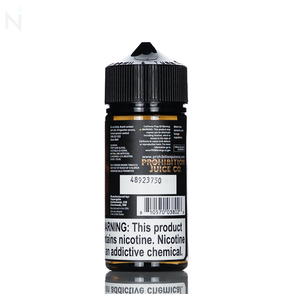 Prohibition - Riding Shotgun - 100mL