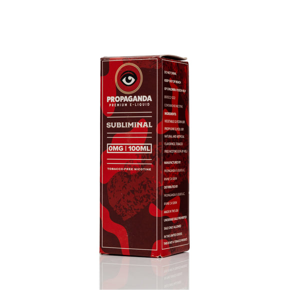 Propaganda E-Liquid - Subliminal - 100mL
