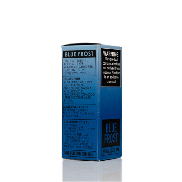 The HYPE by Propaganda Salt Nic - Blue Frost - 30mL