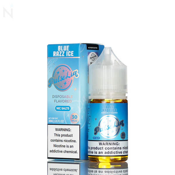 Pulse Liq Salt - Blue Razz Ice - 30ml | Only $8.99 Pulse Liq Salt - Blue Razz Ice - 30ml | Only $8.99