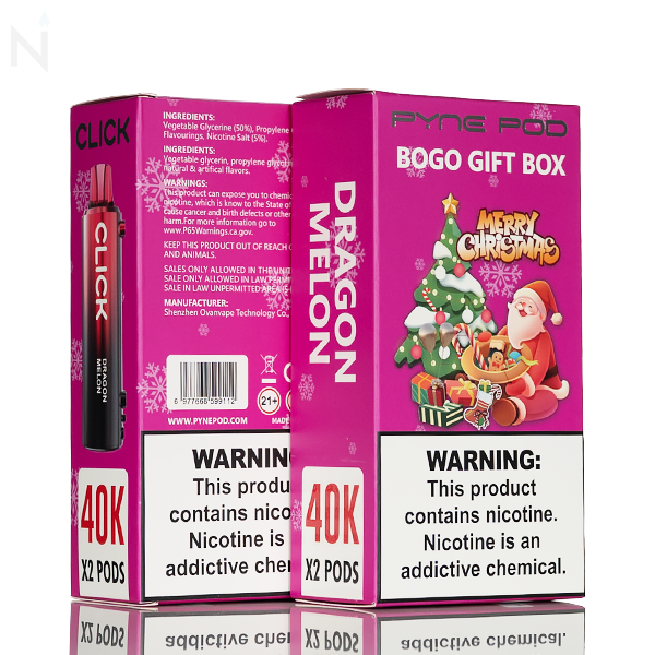 Holiday Disposable Vape Pyne Pod Click 40K Disposable Pod Holiday Edition - 5% Golden Hour Holiday | Holiday Disposable Vape Pyne Pod Click 40K Disposable Pod Holiday Edition - 5% Golden Hour Holiday |