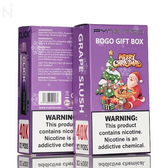 Pyne Pod Click 40K Disposable Pod Holiday Edition - 5% - 2 Pack
