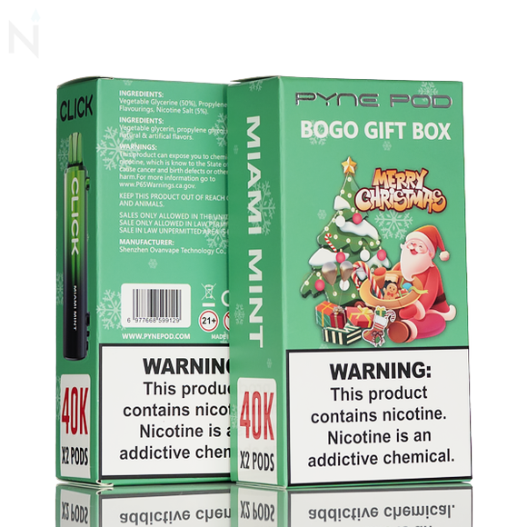 Pyne Pod Click 40K Disposable Pod Holiday Edition - 5% - 2 Pack