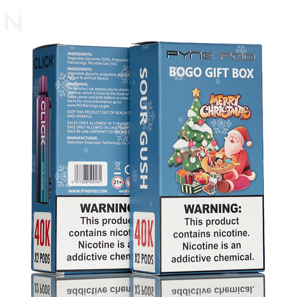 Pyne Pod Click 40K Disposable Pod Holiday Edition - 5% - 2 Pack