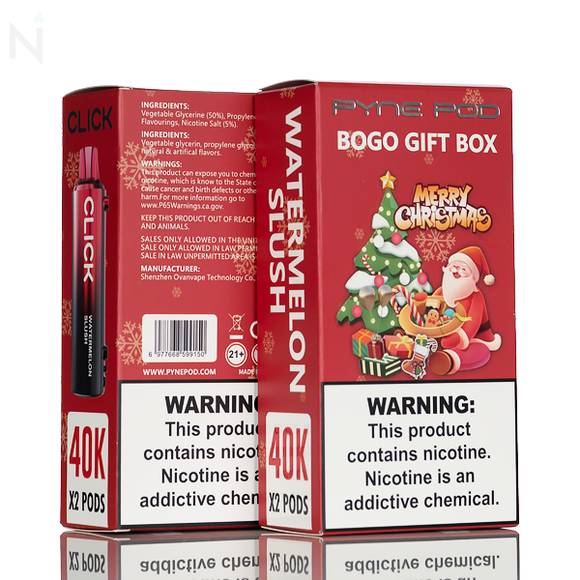 Pyne Pod Click 40K Disposable Pod Holiday Edition - 5% - 2 Pack