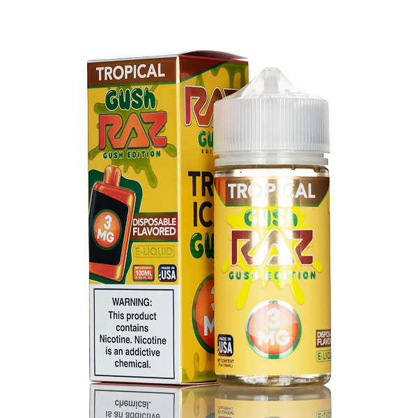 raz splash vape Pod Juice X E-Liquid - Tropical Gush Colors:Midnight Black Caliburn G2 Replacement Caliburn Pods Vuse Go 3000: A