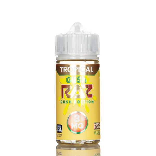Pod Juice X RAZ E-Liquid - Tropical Gush - 100mL