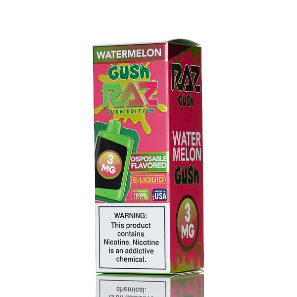 Green Apple Vape Watermelon Gush - 6mg - Pod Juice X RAZ - 100mL Pro Vape Green Apple Vape Watermelon Gush - 6mg - Pod Juice X RAZ - 100mL Pro Vape