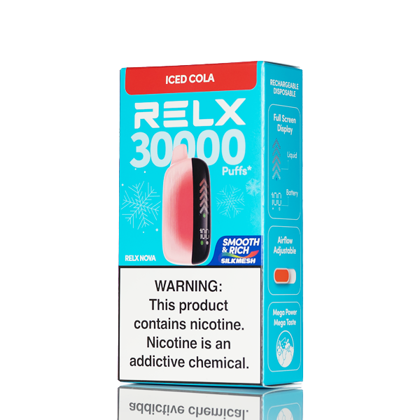 Relx Nova 30K 30000 Puffs Disposable Vape - 3% Nic | $16.99 Relx Nova 30K 30000 Puffs Disposable Vape - 3% Nic | $16.99