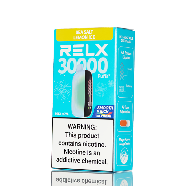 Relx Nova 30K 30000 Puffs Disposable Vape - 3% Nic | $16.99 Relx Nova 30K 30000 Puffs Disposable Vape - 3% Nic | $16.99